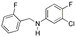 3-CHLORO-4-FLUORO-N-(2-FLUOROBENZYL)ANILINE CAS#: 723753-79-5
