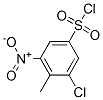 3-CHLORO-4-METHYL-5-NITROBENZENESULFONYL CHLORIDE CAS#: 78726-74-6