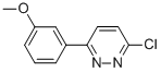 3-CHLORO-6-(3-METHOXYPHENYL)-PYRIDAZINE CAS#: 76970-14-4