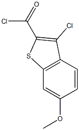 3-CHLORO-6-METHOXYBENZO[B]THIOPHENE-2-CARBONYL CHLORIDE CAS#: 75998-29-7