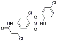 3-CHLORO-N-(3-CHLORO-4-[[(4-CHLOROPHENYL)AMINO]SULFONYL]PHENYL)PROPANAMIDE CAS#: 749902-82-7