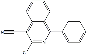 3-Chloro-1-phenylisoquinoline-4-carbonitrile CAS#: 72118-85-5