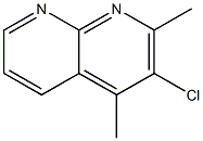 3-Chloro-2,4-diMethyl-1,8-naphthyridine CAS#: 74292-75-4