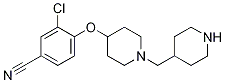 3-Chloro-4-(1-piperidin-4-ylMethyl-piperidin-4-yloxy)benzonitrile CAS#: 770741-07-6