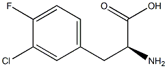 3-Chloro-4-fluoro-L-phenylalanine CAS#: 783241-21-4