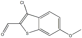 3-Chloro-6-Methoxybenzo[b]thiophene-2-carbaldehyde CAS#: 725737-28-0
