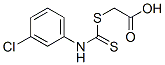 3-Chlorophenyldithiocarbamic acid carboxymethyl ester CAS#: 73623-02-6