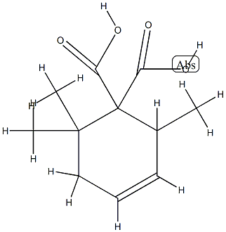 3-Cyclohexene-1,1-dicarboxylicacid,2,6,6-trimethyl-(9CI) CAS#: 799854-41-4