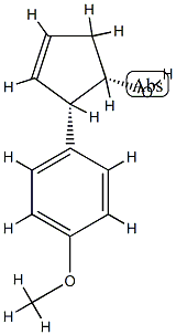 3-Cyclopenten-1-ol,2-(4-methoxyphenyl)-,(1R,2R)-rel-(9CI) CAS#: 705942-73-0