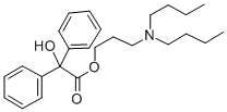3-Dibutylaminopropyl diphenylglycolate CAS#: 78186-54-6
