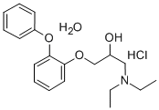 (3-Diethylamino-2-hydroxypropoxy)diphenyl ether hydrochloride hemihydr ate CAS#: 73972-51-7
