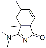3-(Dimethylamino)-3a,4,5,7a-tetrahydro-3a,5-dimethyl-1H-isoindol-1-one CAS#: 75378-96-0