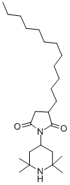 3-Dodecyl-1-(2,2,6,6-tetramethyl-4-piperidyl)pyrrolidine-2,5-dione CAS#: 79720-19-7