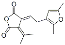 3-[(E)-2-(2,5-Dimethylfuran-3-yl)ethylidene]dihydro-4-(1-methylethylidene)-2,5-furandione CAS#: 77515-04-9