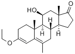 3-ETHOXY-6-METHYL-3,5-ANDROSTADIENE-11-BETA-OL-17-ONE CAS#: 74915-66-5