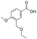 3-(ETHOXYMETHYL)-4-METHOXYBENZOIC ACID CAS#: 723265-09-6