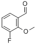 3-FLUORO-2-METHOXYBENZALDEHYDE CAS#: 74266-68-5