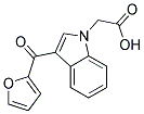 [3-(FURAN-2-CARBONYL)-INDOL-1-YL]-ACETIC ACID CAS#: 797774-26-6