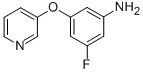 3-Fluoro-5-(3-pyridinyloxy)benzenamine CAS#: 791644-59-2