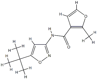 3-Furancarboxamide,N-[5-(1,1-dimethylethyl)-3-isoxazolyl]-2-methyl-(9CI) CAS#: 717872-08-7