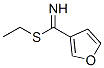3-Furancarboximidothioicacid,ethylester(9CI) CAS#: 771424-44-3