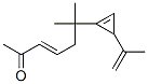 3-Hepten-2-one, 6-methyl-6-3-(1-methylethenyl)-1-cyclopropen-1-yl-, (E)- CAS#: 77822-42-5