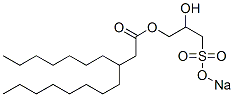 3-Heptylundecanoic acid 2-hydroxy-3-[(sodiooxy)sulfonyl]propyl ester CAS#: 73347-79-2