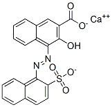 3-Hydroxy-4-[(2-sulfo-1-naphthalenyl)azo]-2-naphthalenecarboxylic acid calcium salt CAS#: 73019-27-9