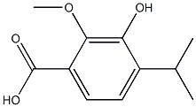 3-Hydroxy-4-isopropyl-2-Methoxybenzoic acid CAS#: 72023-40-6
