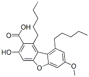 3-Hydroxy-7-methoxy-1,9-dipentyldibenzofuran-2-carboxylic acid CAS#: 79994-21-1