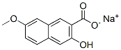 3-Hydroxy-7-methoxy-2-naphthalene carboxylic acid sodium salt CAS#: 79786-98-4