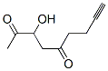 3-Hydroxy-8-nonyne-2,5-dione CAS#: 77087-22-0