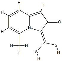 3-Indolizinecarbodithioicacid,2-hydroxy-5-methyl-(9CI) CAS#: 792857-19-3