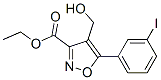 3-Isoxazolecarboxylicacid,4-(hydroxymethyl)-5-(3-iodophenyl)-,ethylester(9CI) CAS#: 745079-24-7