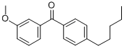 3-METHOXY-4'-N-PENTYLBENZOPHENONE CAS#: 750633-68-2