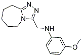 (3-METHOXY-PHENYL)-(6,7,8,9-TETRAHYDRO-5H-[1,2,4]TRIAZOLO[4,3-A]AZEPIN-3-YLMETHYL)-AMINE CAS#: 750614-22-3