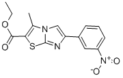 3-METHYL-6-(3-NITROPHENYL)IMIDAZO[2,1-B]THIAZOLE-2-CARBOXYLIC ACID ETHYL ESTER CAS#: 781654-19-1