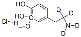 3-Methoxy Dopamine-d4 Hydrochloride CAS#: 74719-64-5
