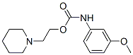 (3-Methoxyphenyl)carbamic acid 2-piperidinoethyl ester CAS#: 76875-81-5