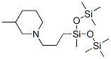 3-Methyl-1-[3-[bis(trimethylsilyloxy)(methyl)silyl]propyl]piperidine CAS#: 76681-43-1