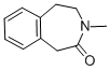 3-Methyl-1,3,4,5-tetrahydrobenzo[d]azepin-2-one CAS#: 73644-95-8