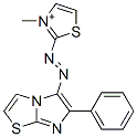 3-Methyl-2-[(6-phenylimidazo[2,1-b]thiazol-5-yl)azo]thiazolium CAS#: 73018-80-1