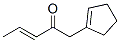 3-Penten-2-one,1-(1-cyclopenten-1-yl)-,(3E)-(9CI) CAS#: 760987-28-8