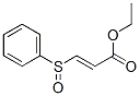 3-(Phenylsulfinyl)acrylic acid ethyl ester CAS#: 73663-93-1