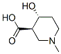3-Piperidinecarboxylic acid, 4-hydroxy-1-methyl-, (3R,4R)- (9CI) CAS#: 716362-72-0