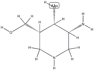 3-Piperidinemethanol, 5-amino-4-hydroxy-, (3R,4S,5R)-rel- (9CI) CAS#: 750558-82-8