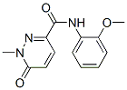 3-Pyridazinecarboxamide,1,6-dihydro-N-(2-methoxyphenyl)-1-methyl-6-oxo- CAS#: 749881-63-8