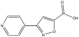 3-Pyridin-4-yl-isoxazole-5-carboxylic acid CAS#: 716362-05-9