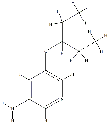 3-Pyridinamine,5-(1-ethylpropoxy)-(9CI) CAS#: 749265-18-7