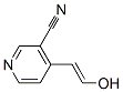 3-Pyridinecarbonitrile,4-(2-hydroxyethenyl)-,(E)-(9CI) CAS#: 730918-37-3